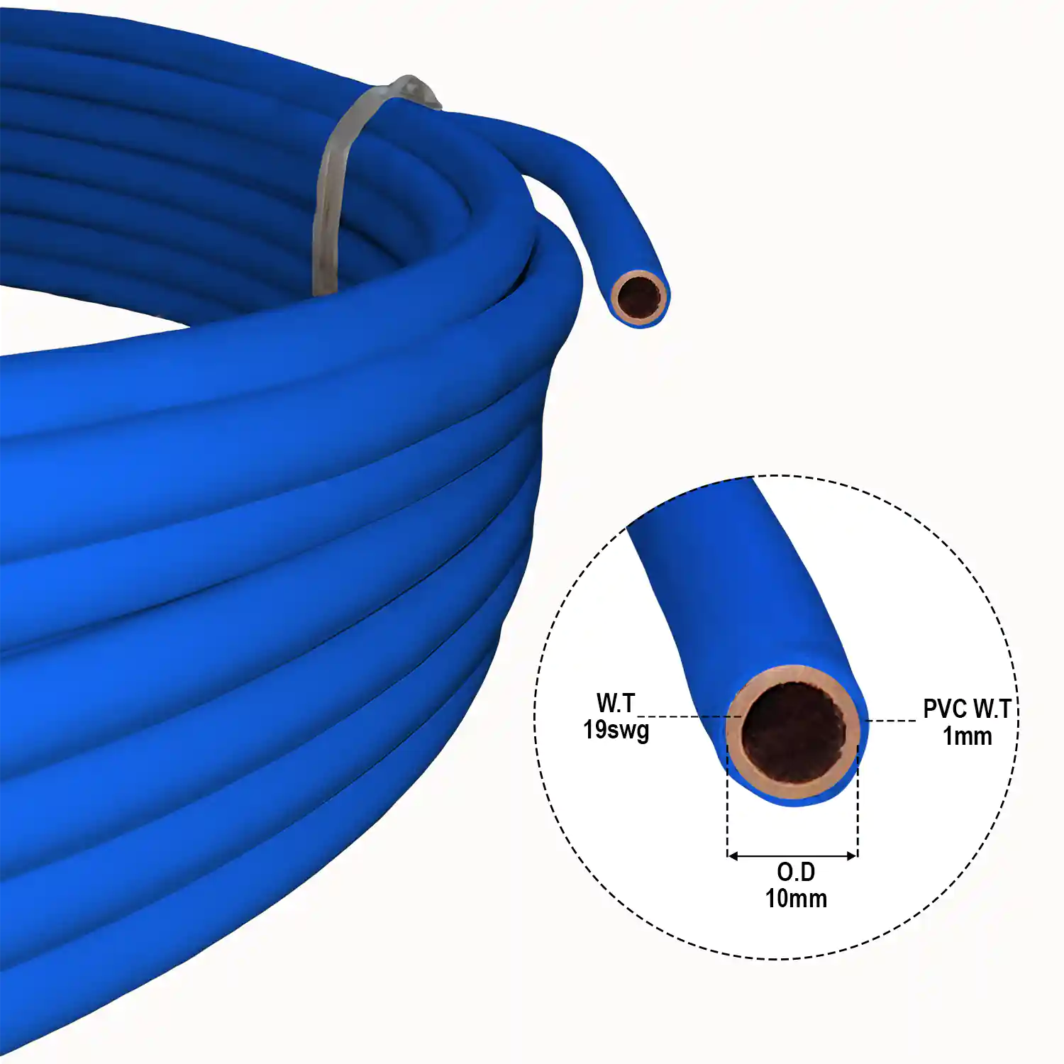 10mm Soft Copper Pipe Inserts