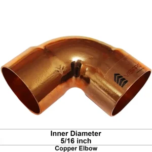 Visiaro Copper Elbow with ID 7.9375mm