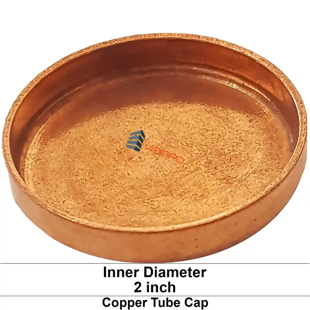 Visiaro Copper Tube Cap with ID 50.8mm