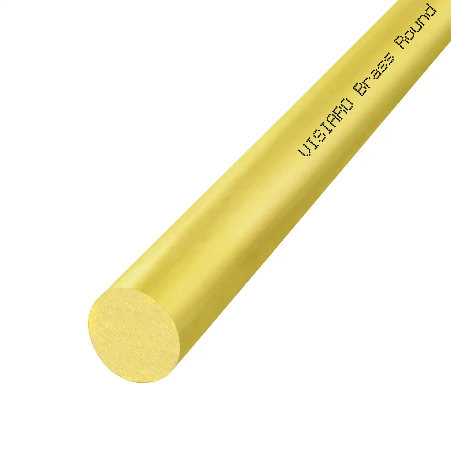 VISIARO - Hard Brass Round Bar Rod, 1mtr, Outer Dia 16 mm