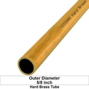 Hard Brass Tubes with O.D 5/8 inch