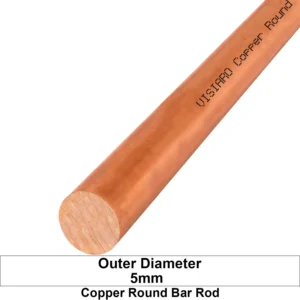 Hard Copper Round Rod with O.D 5mm
