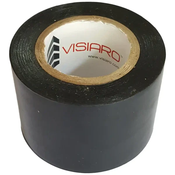 Visiaro PVC Self-Adhesive Black Monsoon Tape
