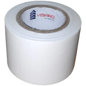 Visiaro PVC Self-Adhesive White Monsoon Tape