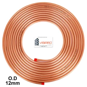 Soft Copper Tubes with O.D 12 mm