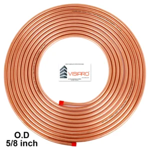 Soft Copper Tubes with O.D 5/8 inch