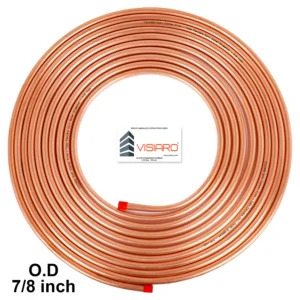 Soft Copper Tubes with O.D 7/8 inch