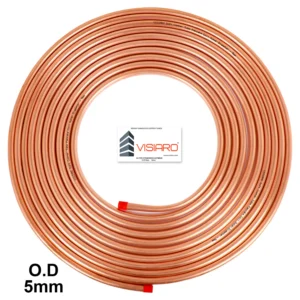 Soft Copper Tubes with O.D 5 mm