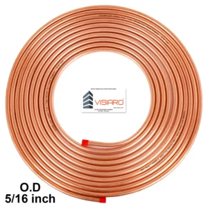 Soft Copper Tubes with O.D 5/16 inch